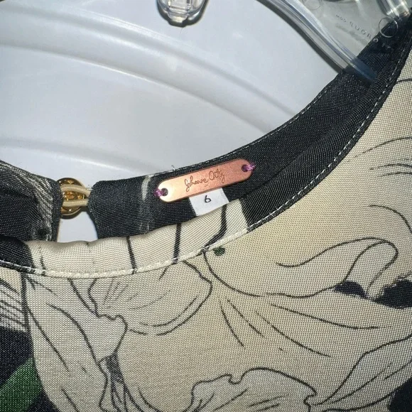 JOHANNA ORTIZ Act Of Passion Silk Midi-Dress Sz: 6 - Picture 9 of 15